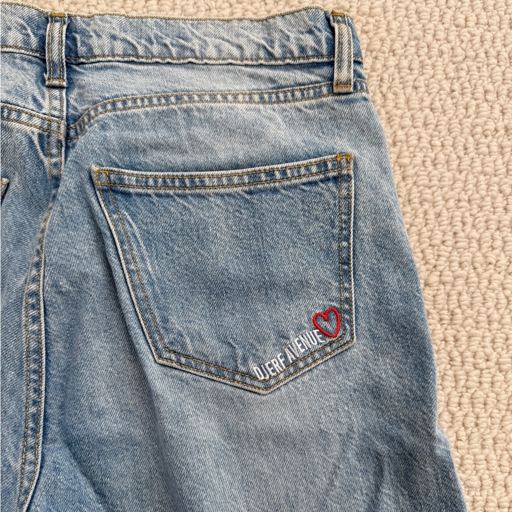 Djerf Avenue Relaxed Jeans Washed Blue - Picture 8 of 13